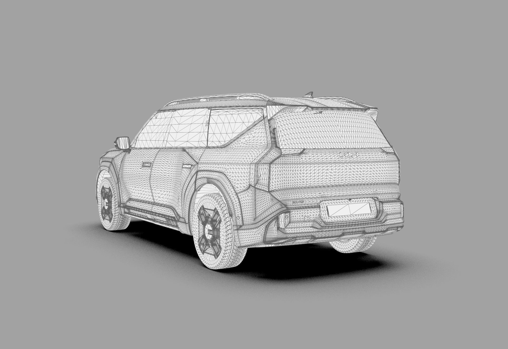 Kia EV9 2023 HQinterior 3D model_65