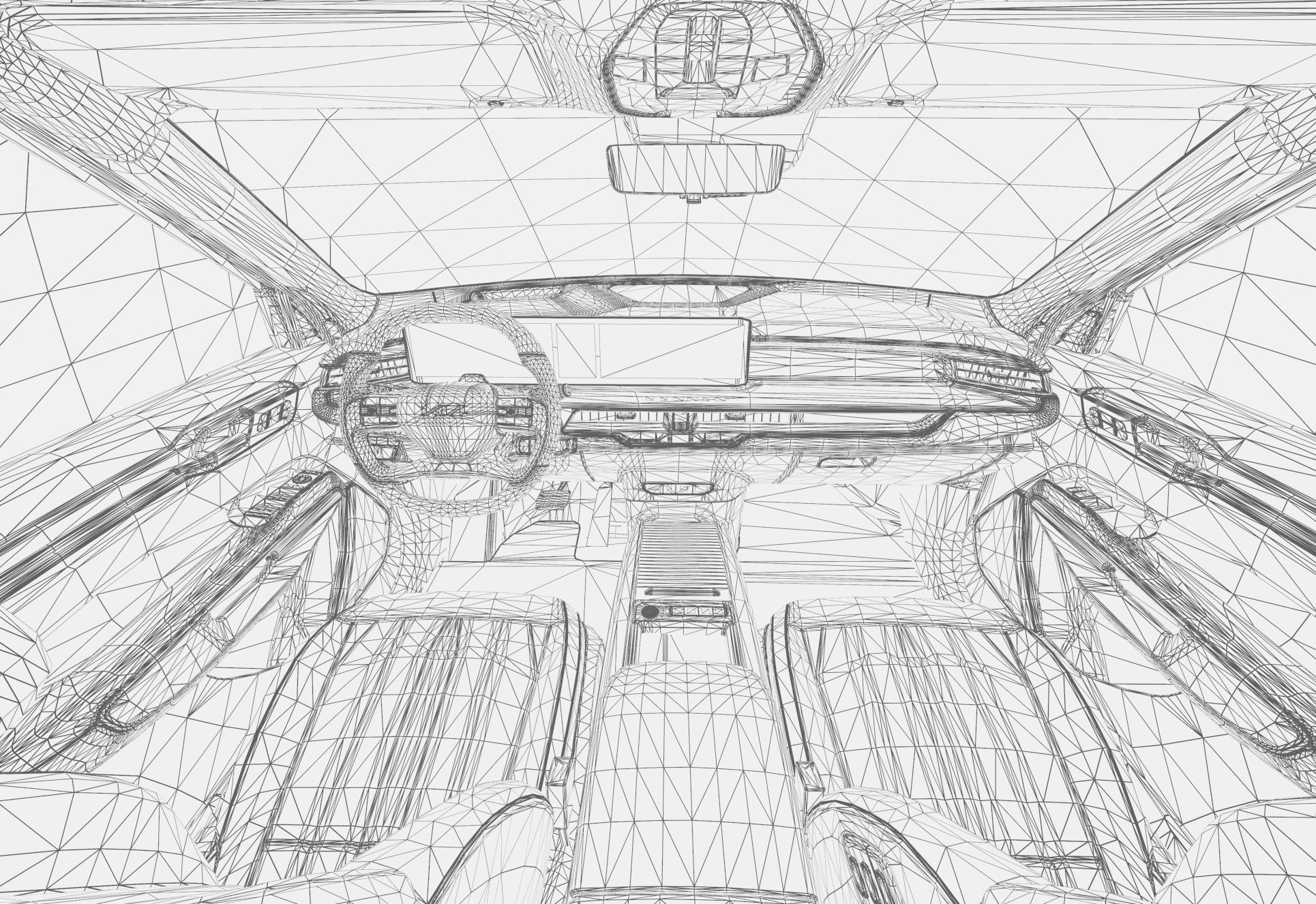 Kia EV9 2023 HQinterior 3D model_78