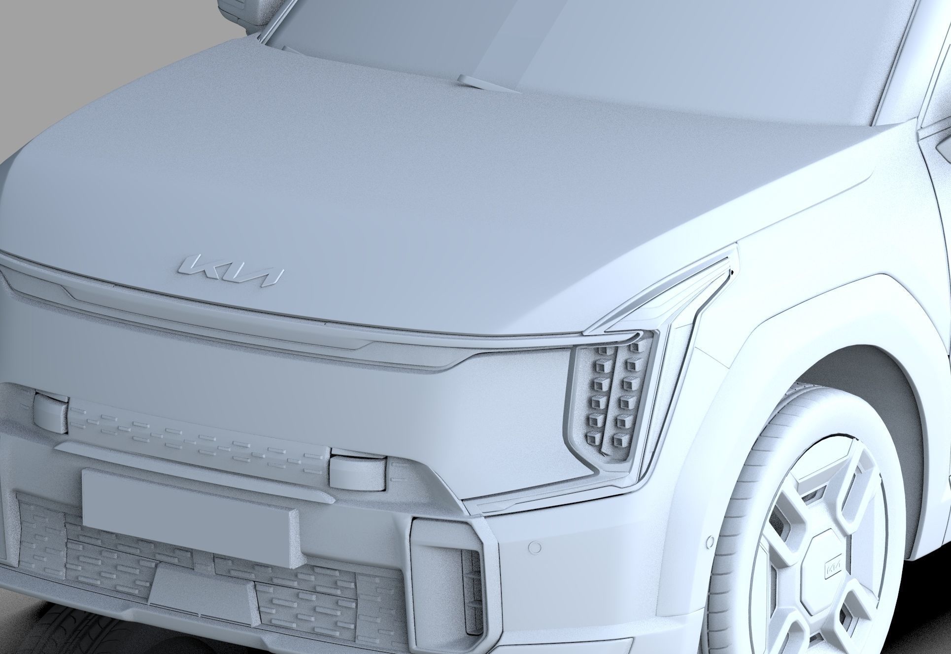 Kia EV9 2023 HQinterior 3D model_51