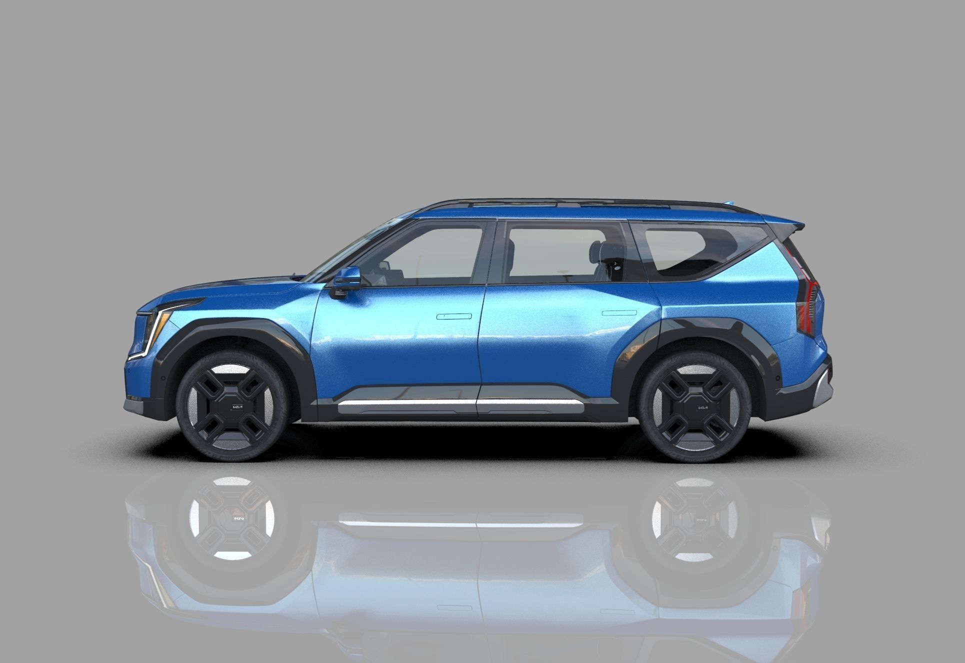 Kia EV9 2023 HQinterior 3D model_18