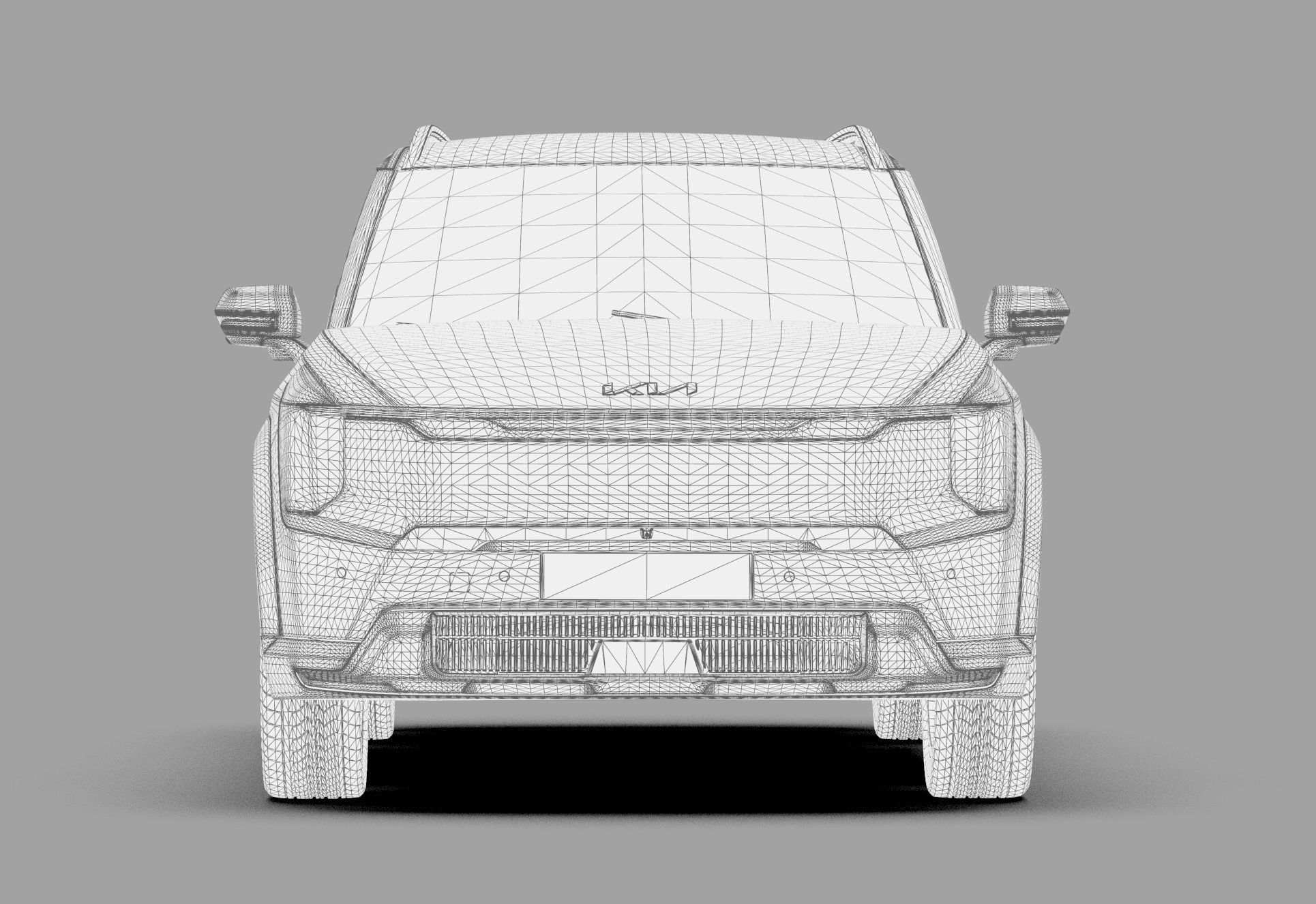 Kia EV9 2023 HQinterior 3D model_68
