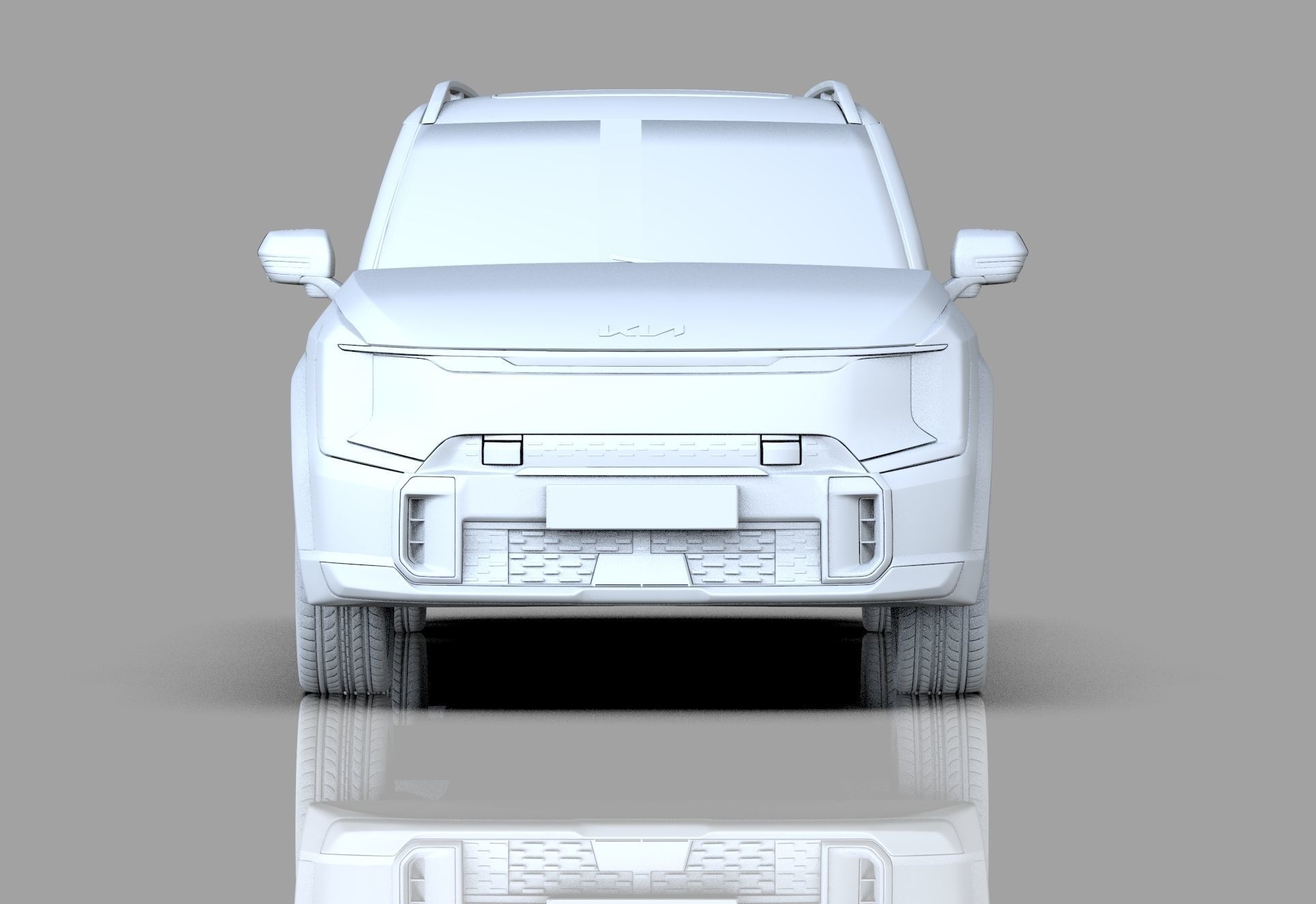 Kia EV9 2023 HQinterior 3D model_49