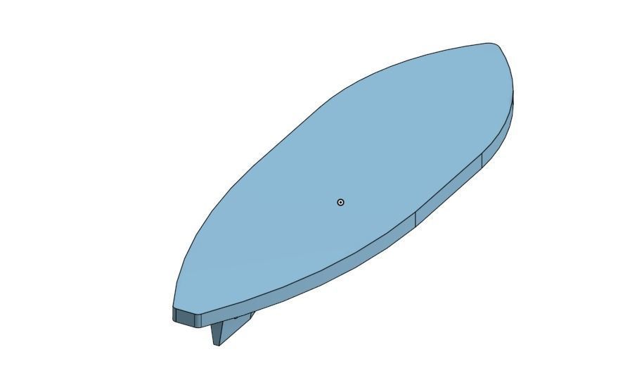 air surfboard Free 3D print model_1