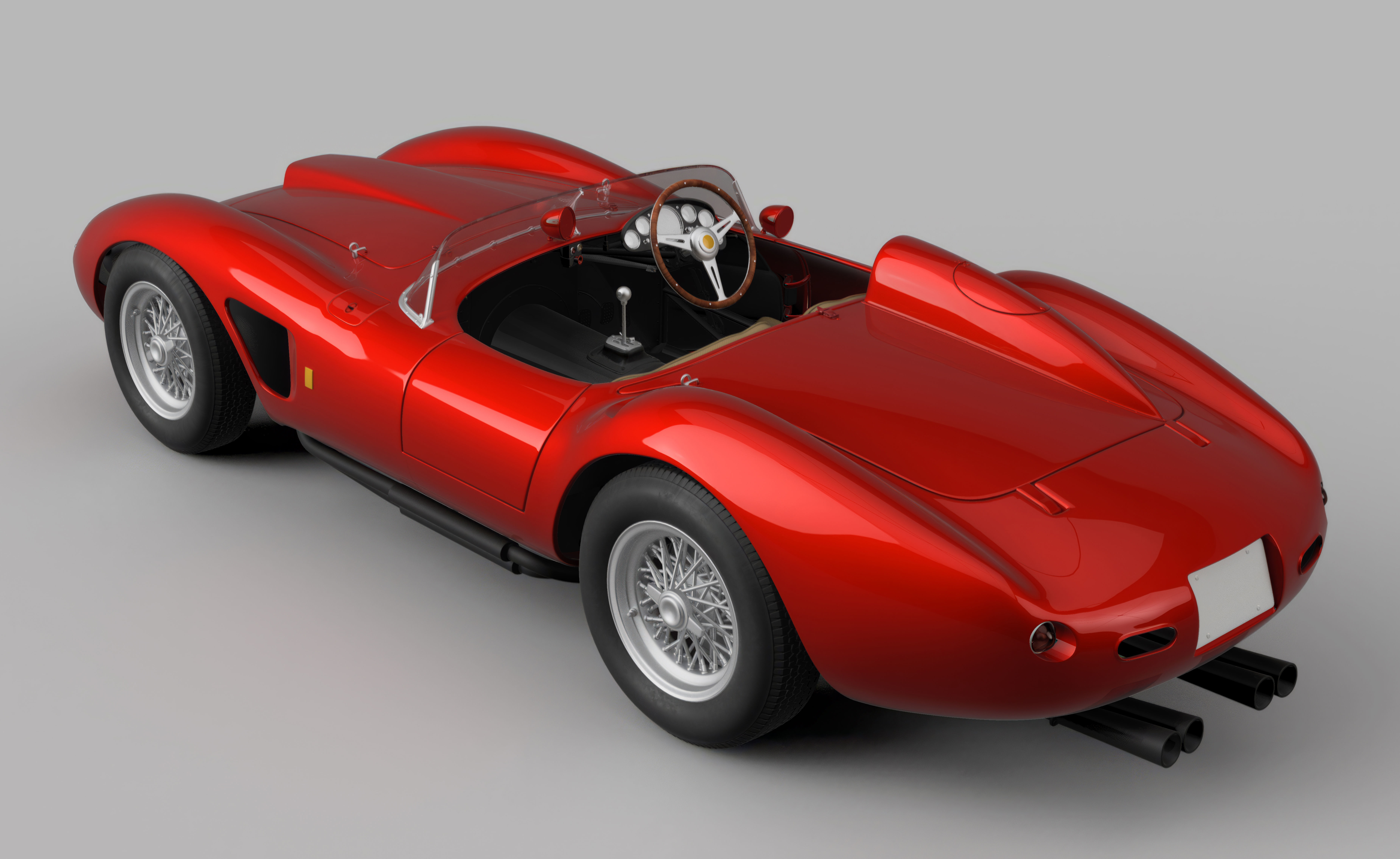 Ferrari 625 TRC Spider - Car Kit - 0680 MDTR 3D print model_15