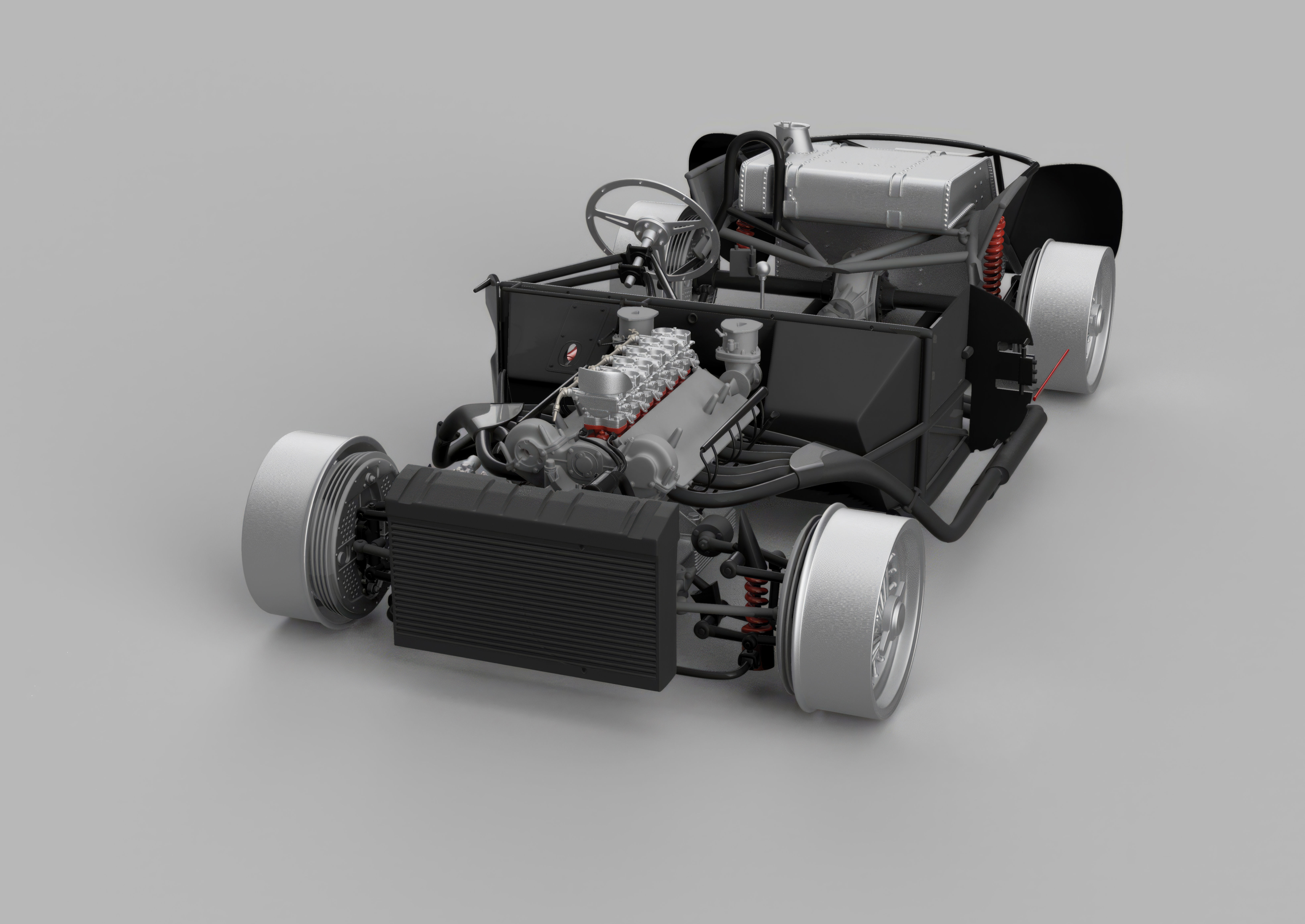 Ferrari 625 TRC Spider - Car Kit - 0680 MDTR 3D print model_11