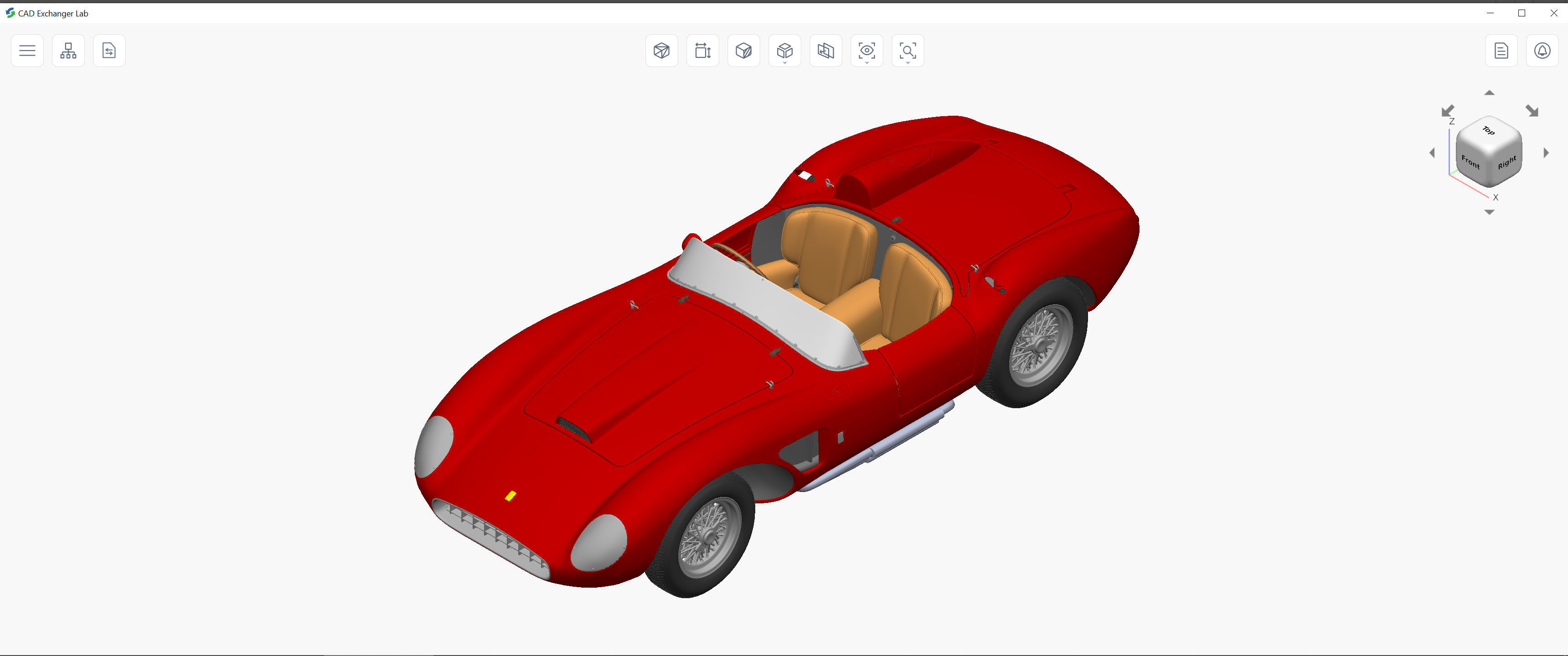 Ferrari 625 TRC Spider - Car Kit - 0680 MDTR 3D print model_29