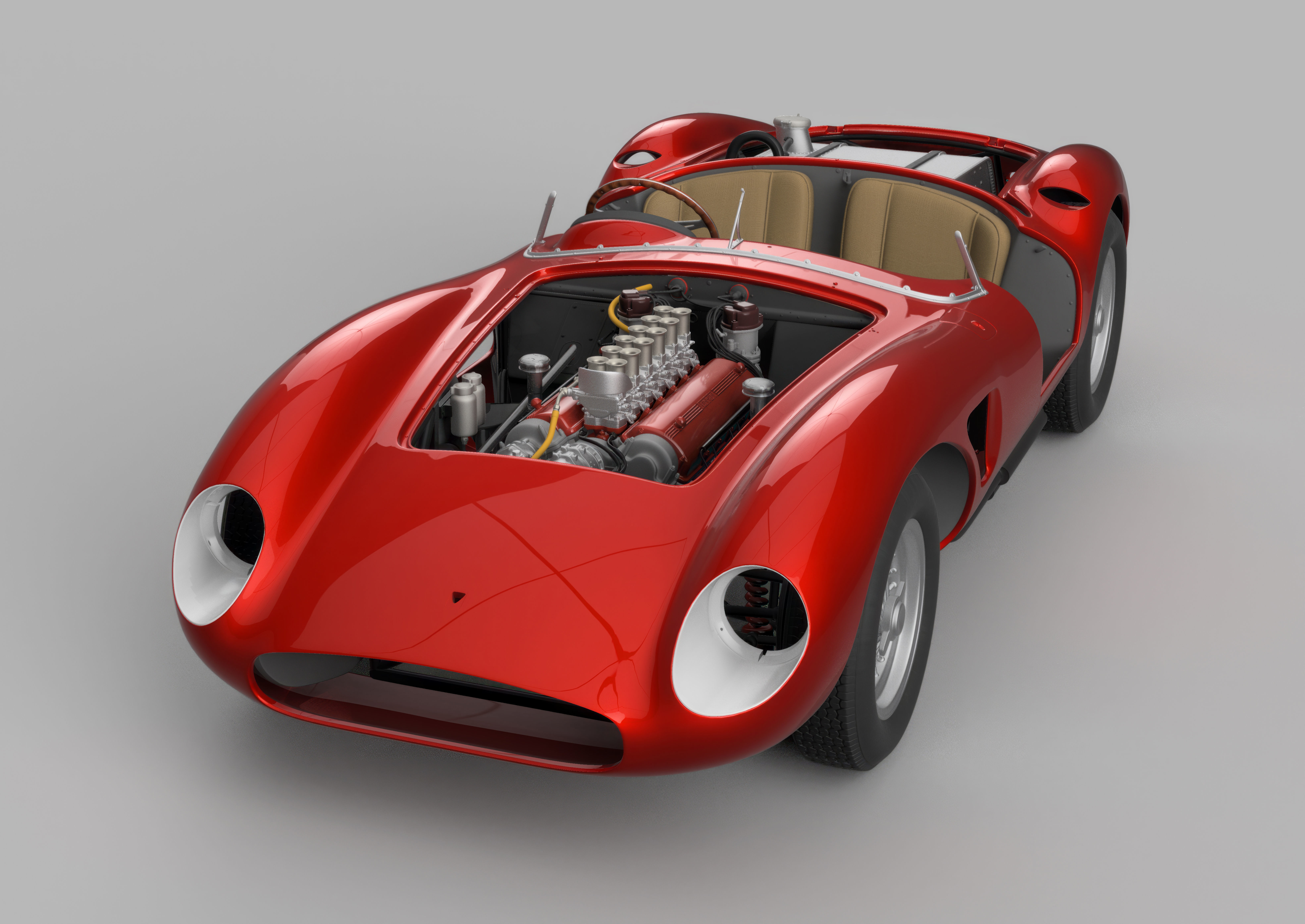 Ferrari 625 TRC Spider - Car Kit - 0680 MDTR 3D print model_9