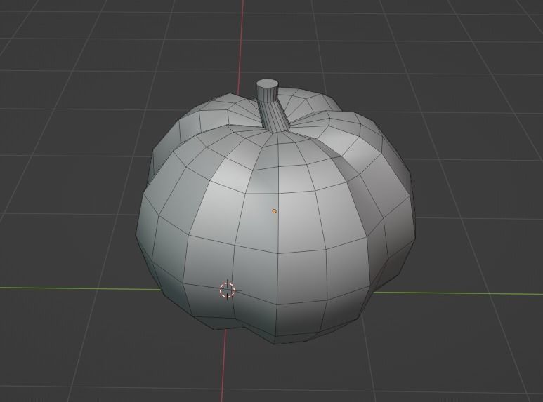 Pumpkin 3D model_2