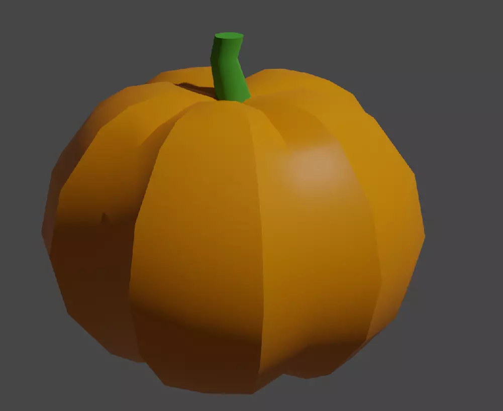 Pumpkin 3D model_0