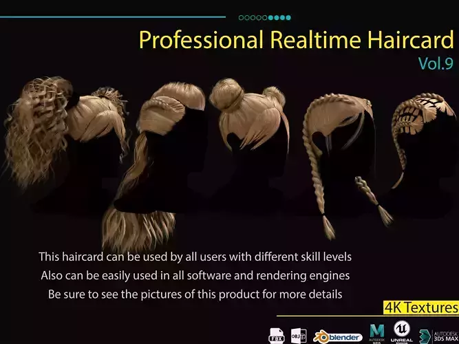 Professional Realtime Haircard Vol 9