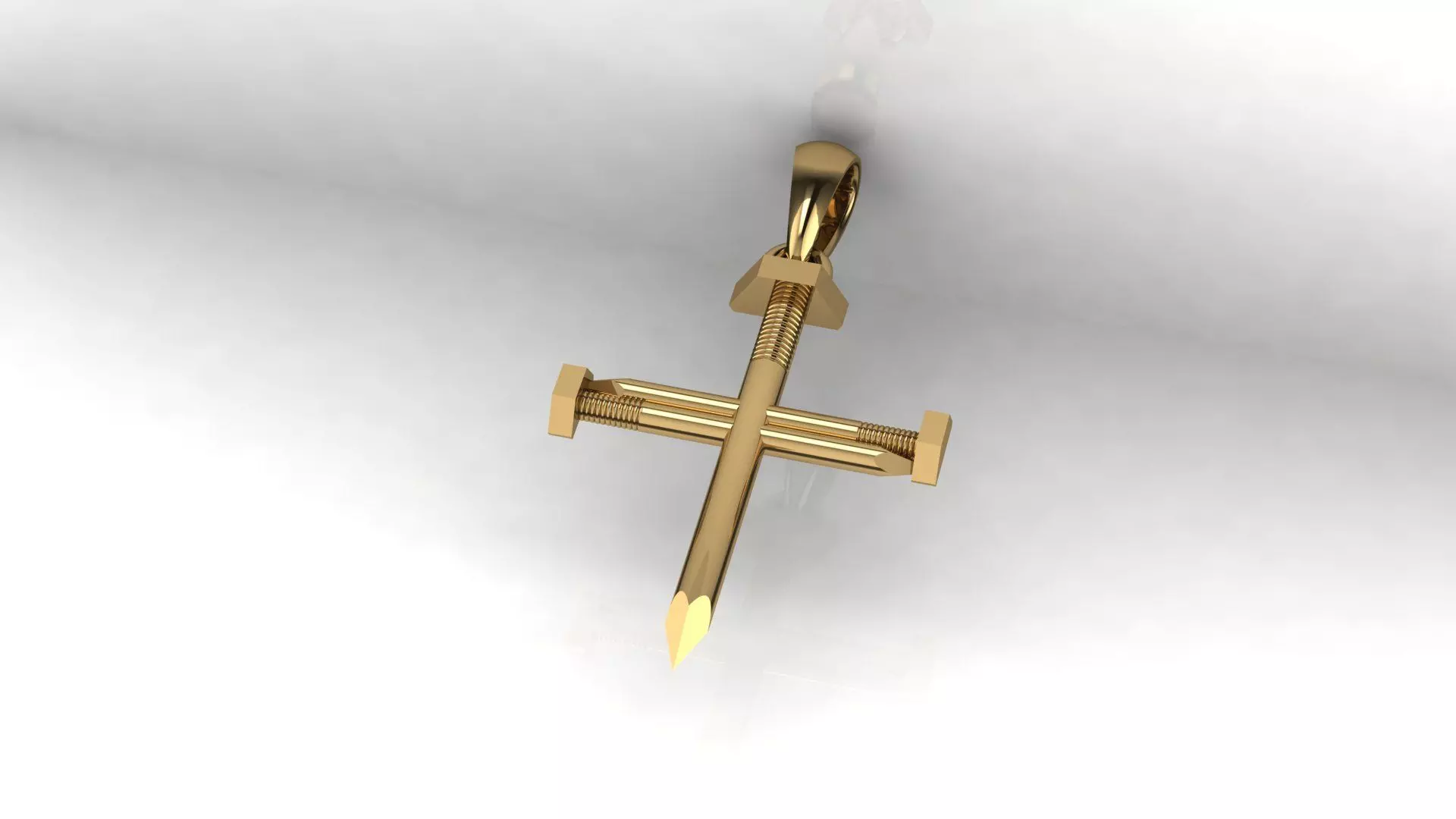Nail Pendant Free 3D print model