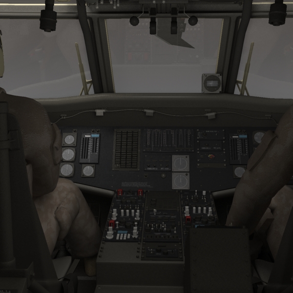 Battlehawk Military Helicopter 3D model_15