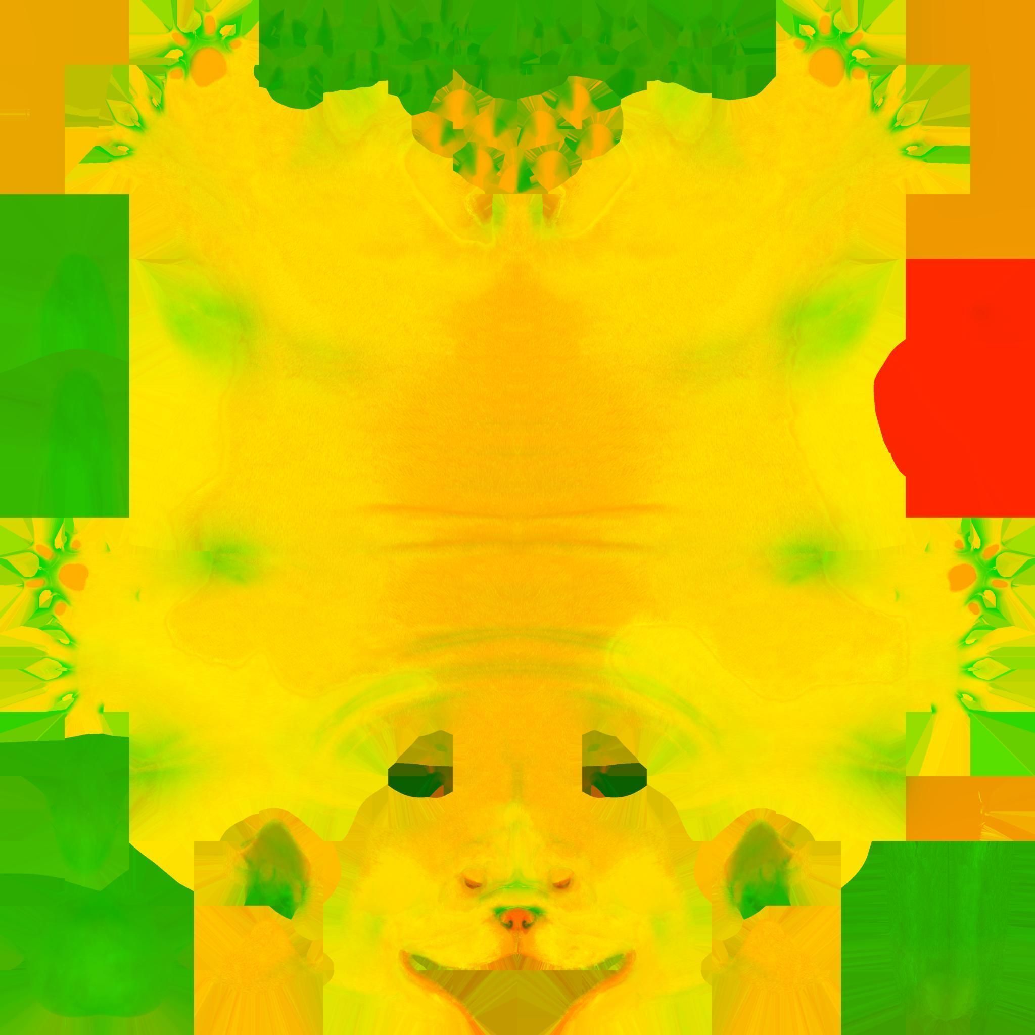 Dog English Bulldog Low-poly 3D model_10