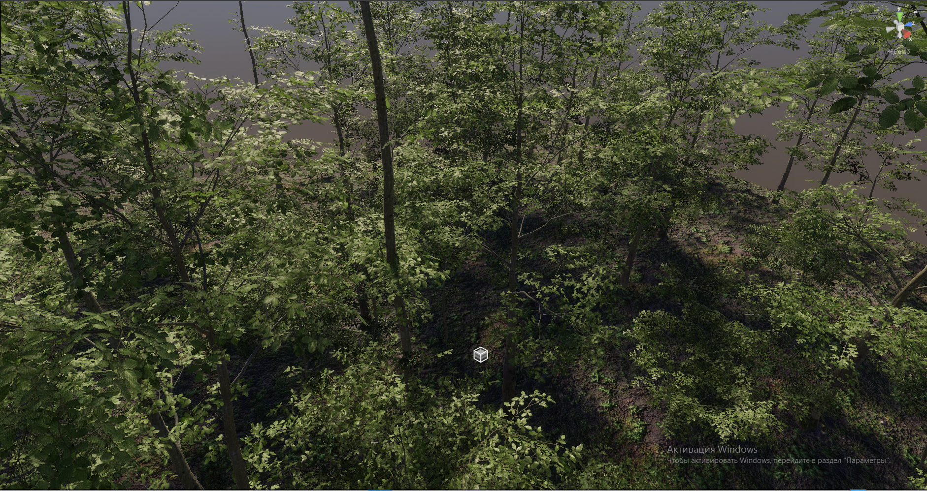  Forest Game Trees Low-poly 3D model_2