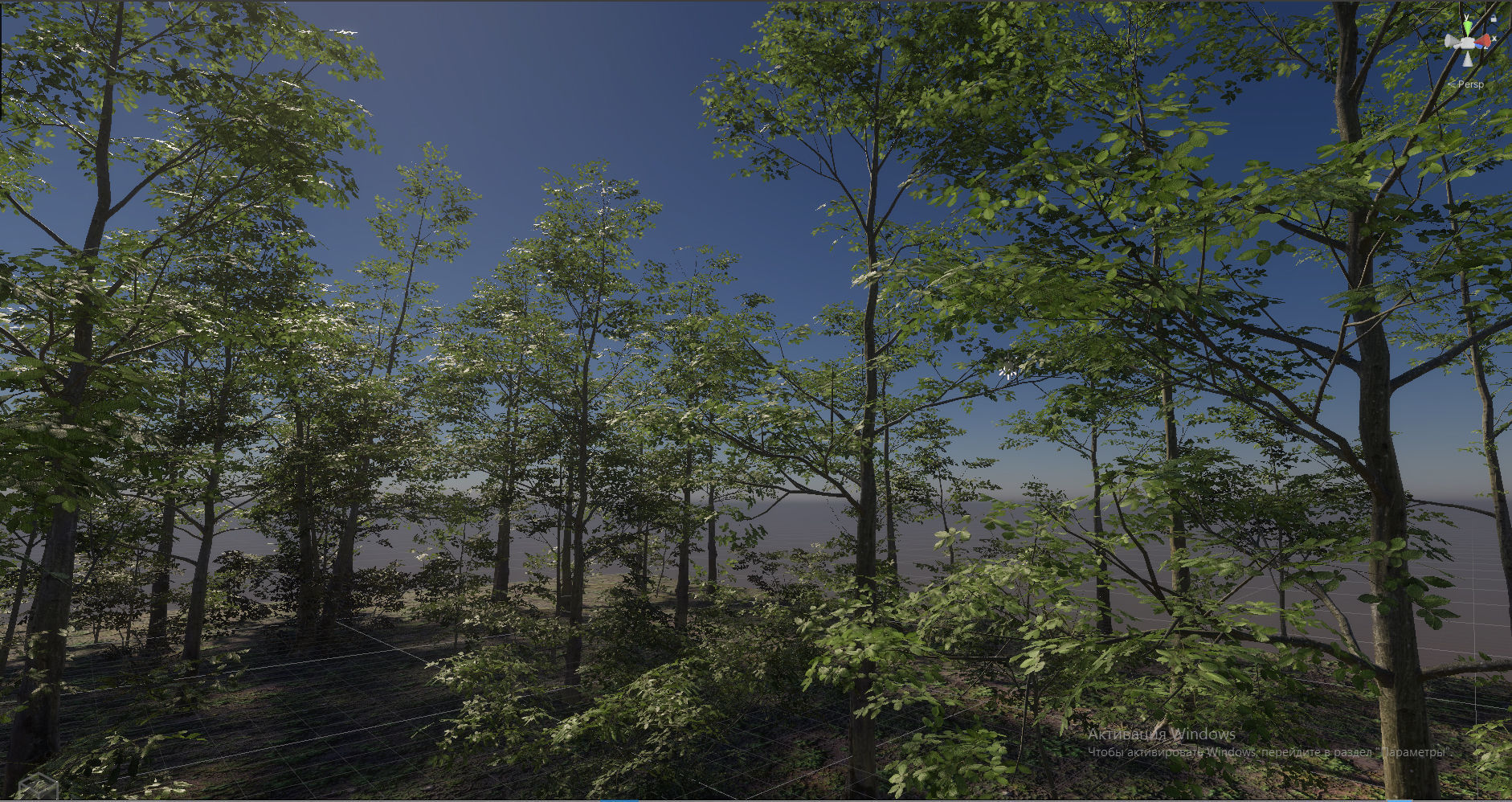  Forest Game Trees Low-poly 3D model_3