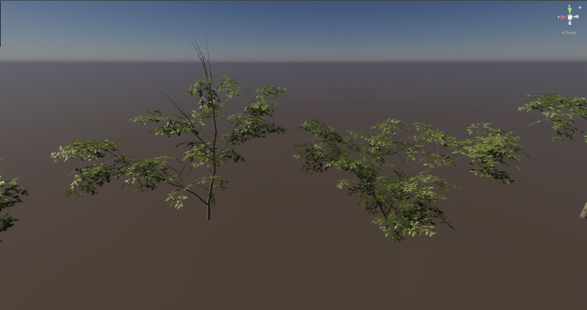  Forest Game Trees Low-poly 3D model_15