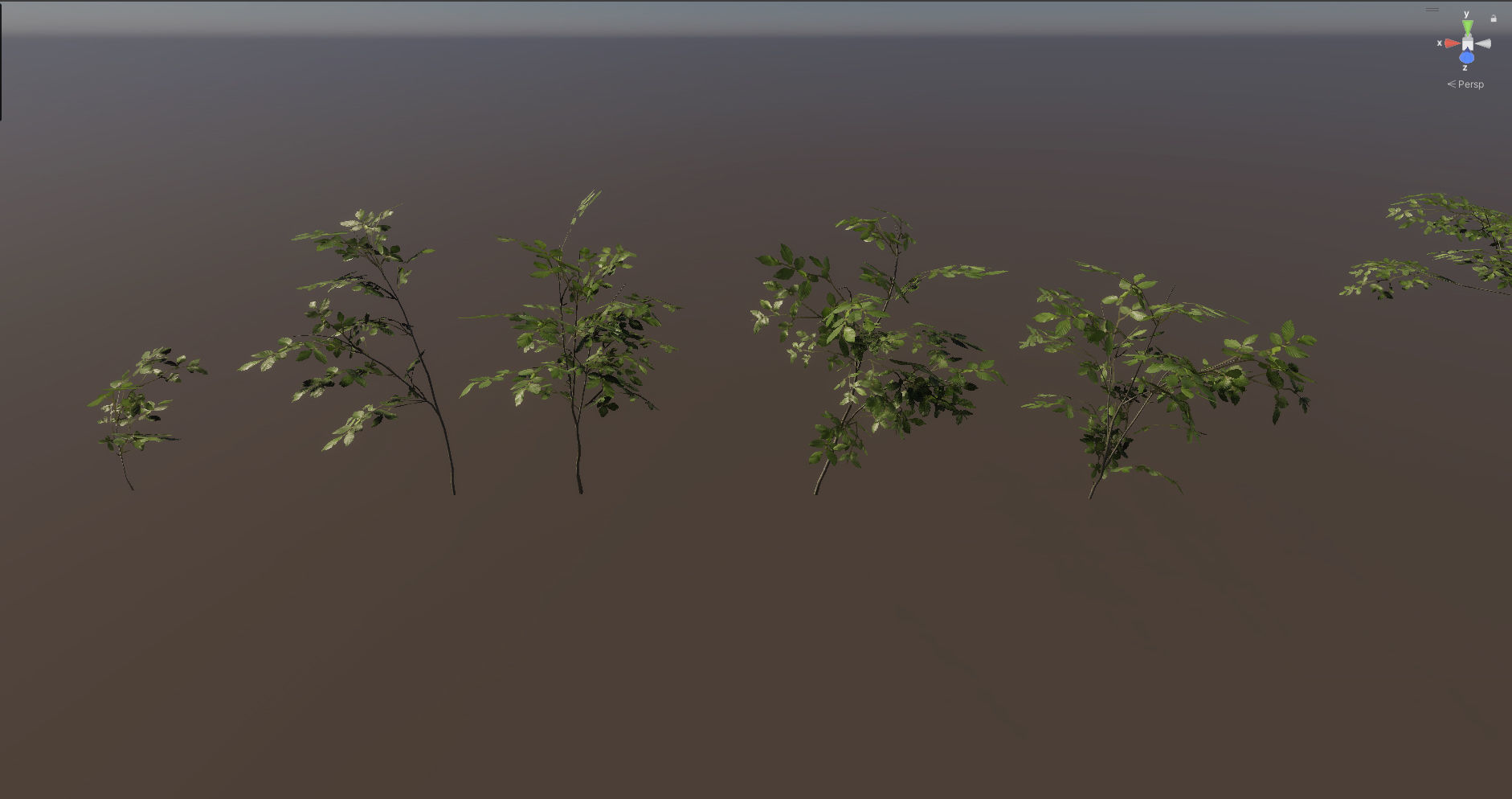  Forest Game Trees Low-poly 3D model_10