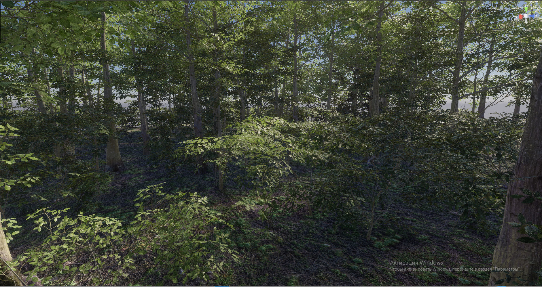  Forest Game Trees Low-poly 3D model_1