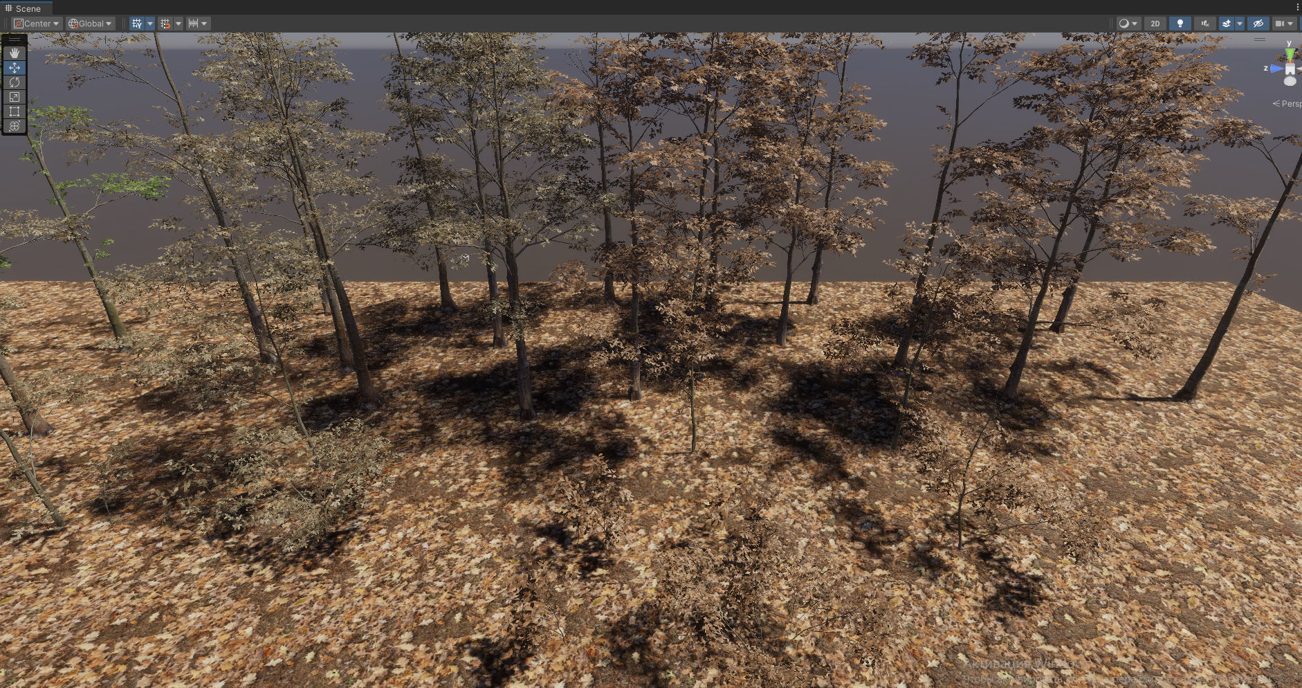  Forest Game Trees Low-poly 3D model_9