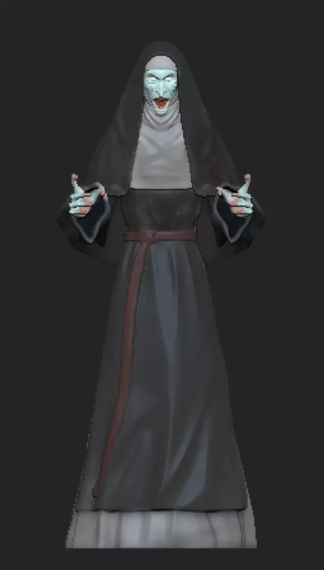 The Nun A Freira 3D print model_0