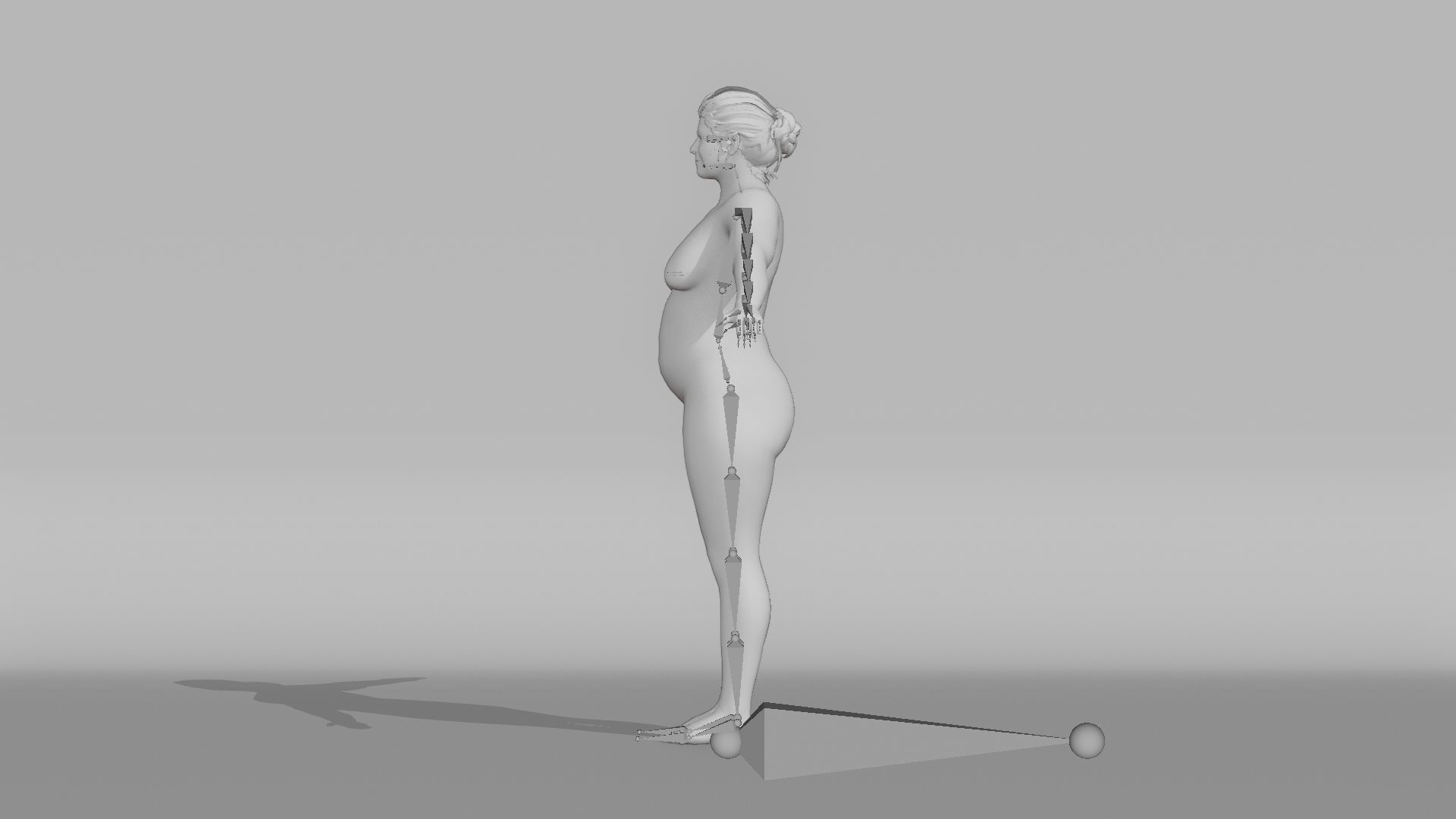 Realistic Female Character - Granny Tuna 3D model_14