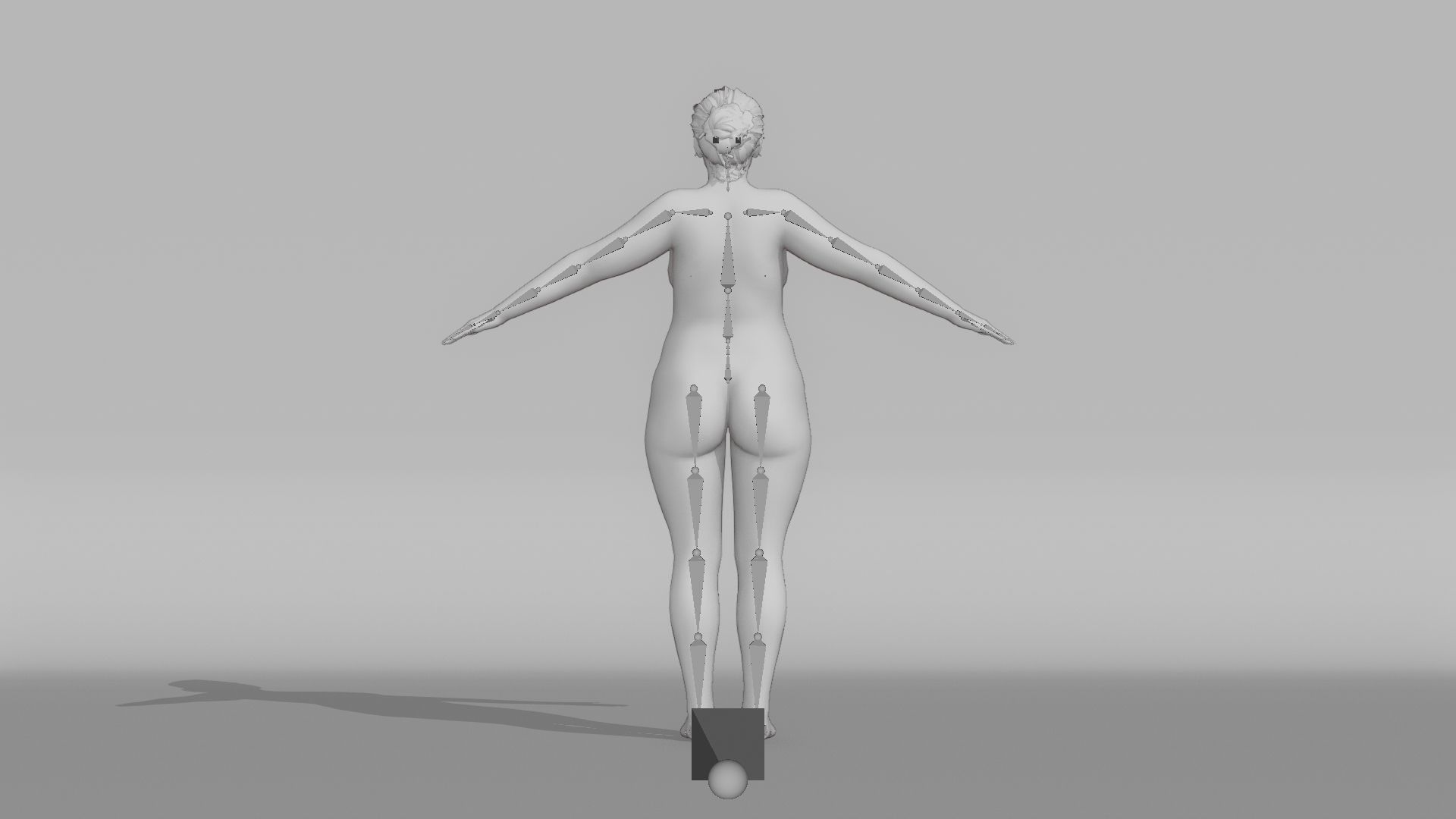 Realistic Female Character - Granny Tuna 3D model_13