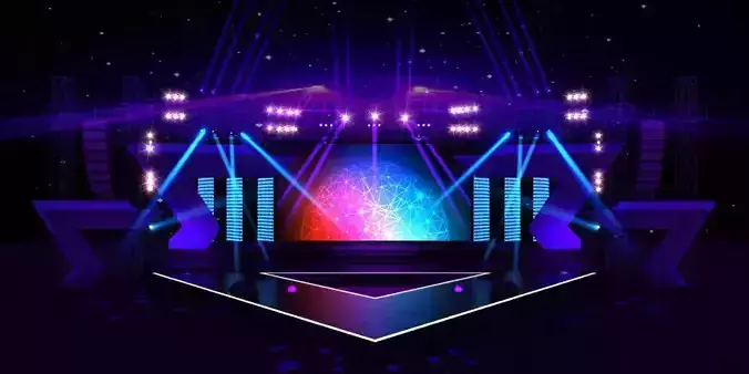 Concert party carnival stage 8