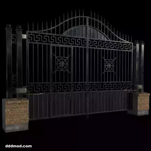 gates automatic opener 3D model