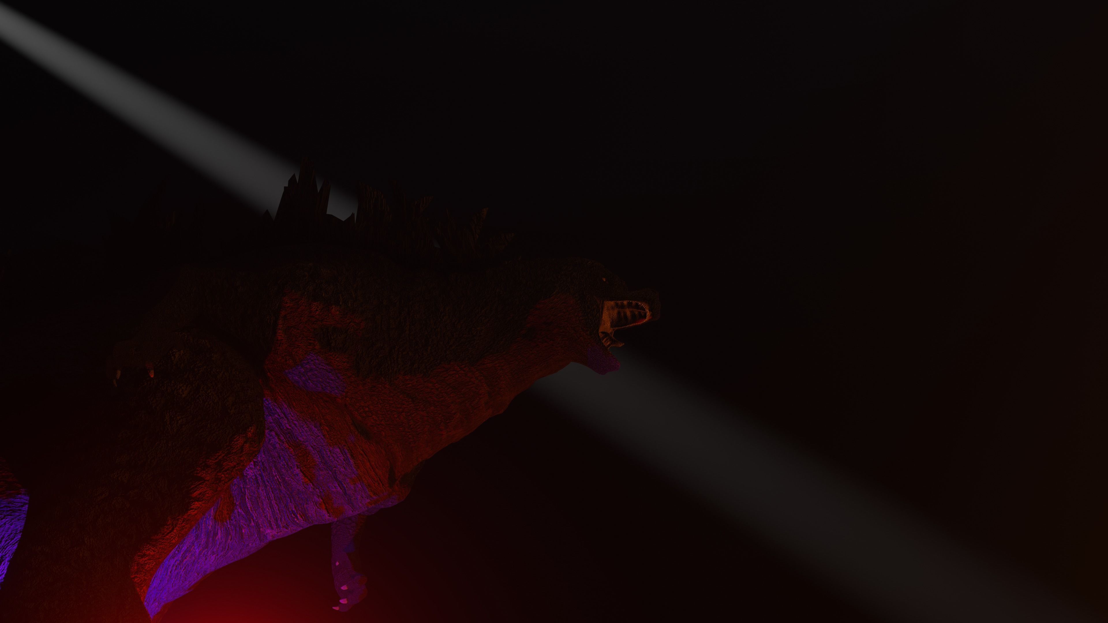 Godzilla 3D Model Low-poly 3D model_4