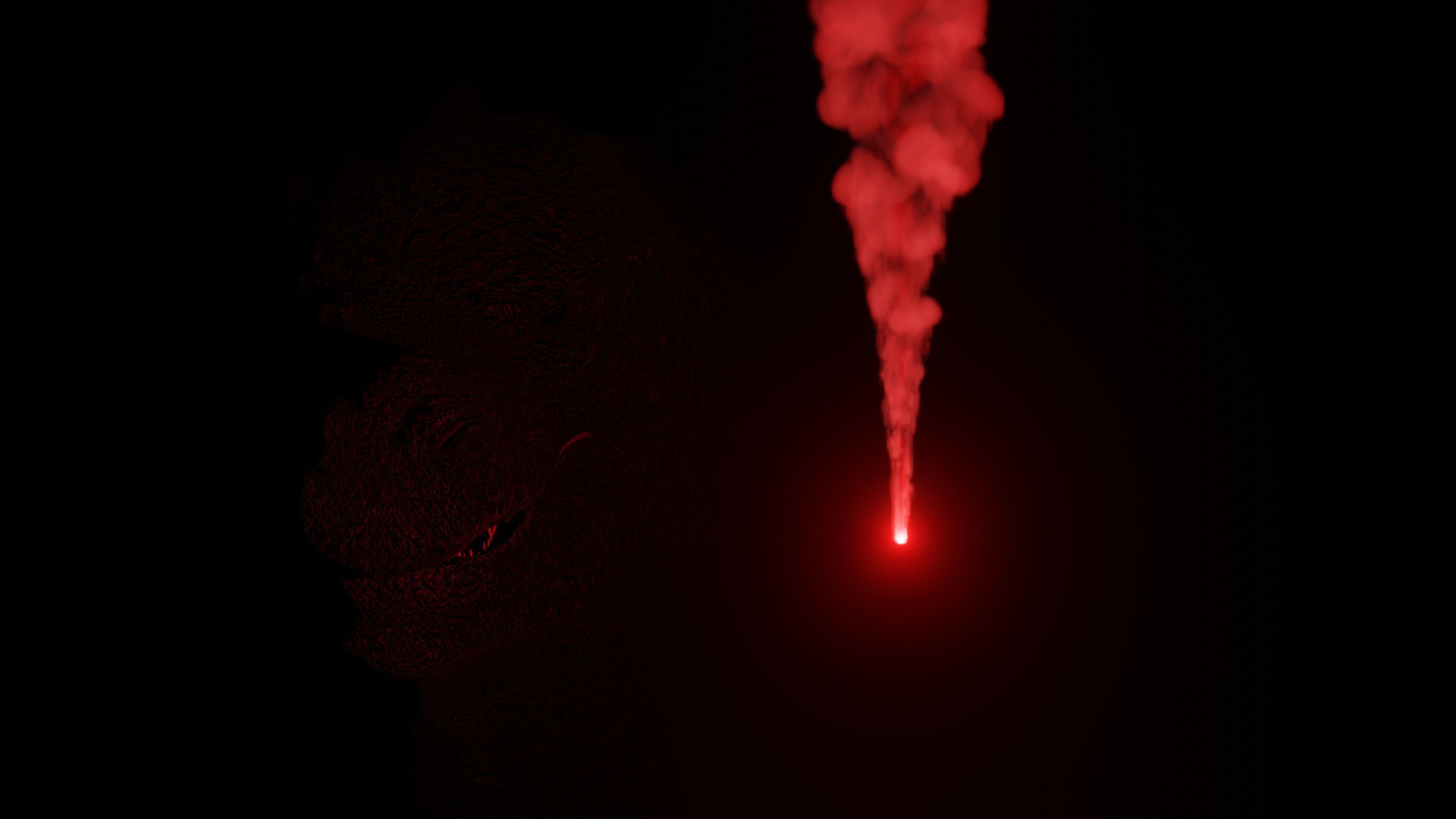 Godzilla 3D Model Low-poly 3D model_5