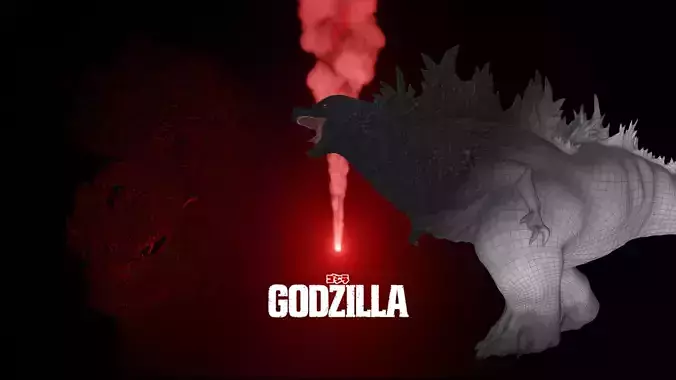 Godzilla 3D Model