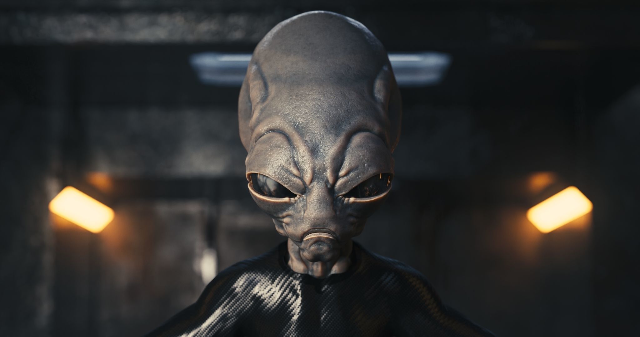 Classic Alien Blender 3D model_12
