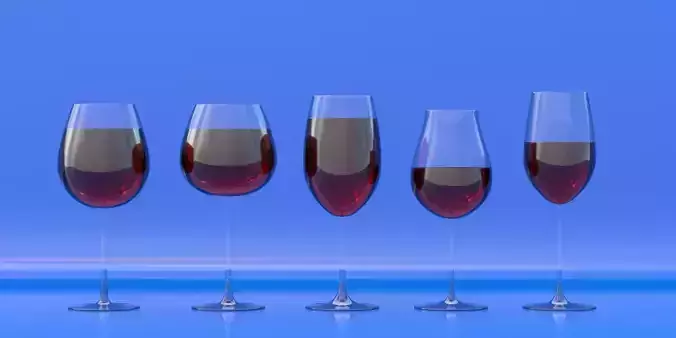 five type of redWineGlasses