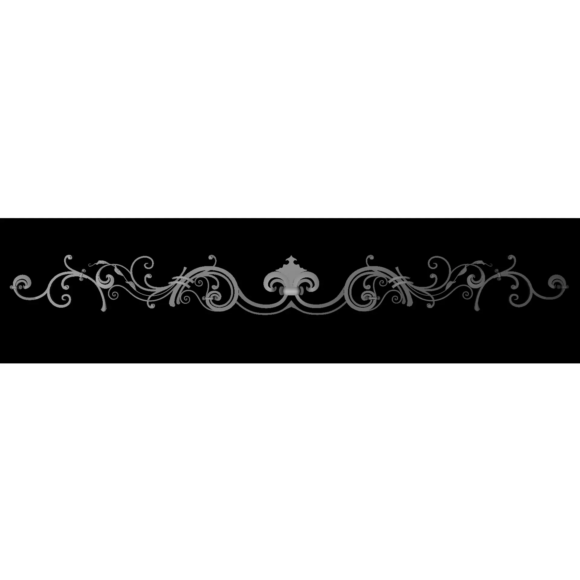decorative forged patterns 3D model