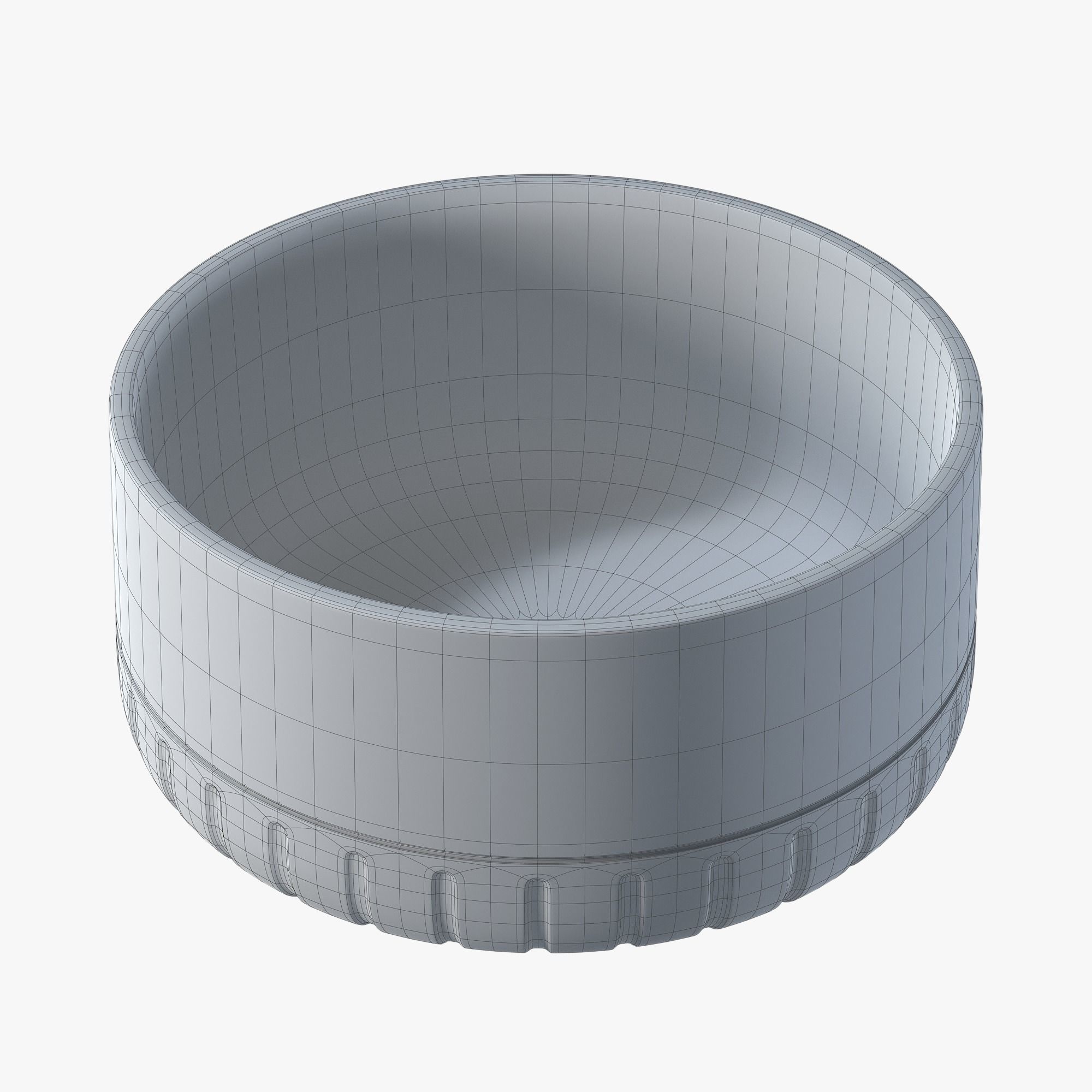 Dog bowl 3D model_30