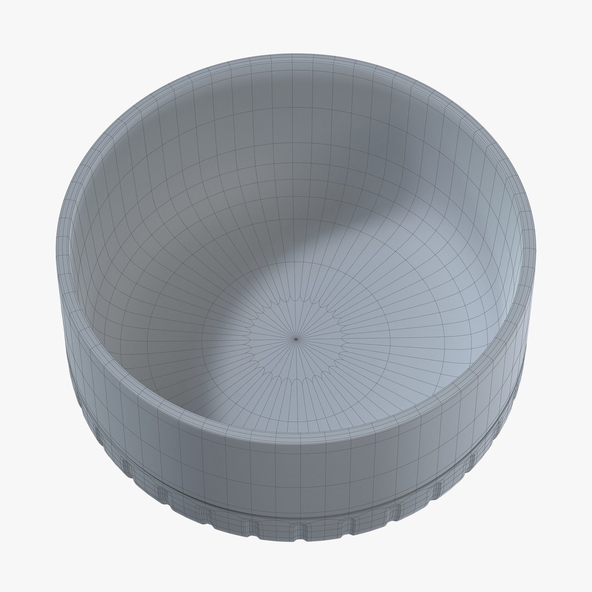 Dog bowl 3D model_32