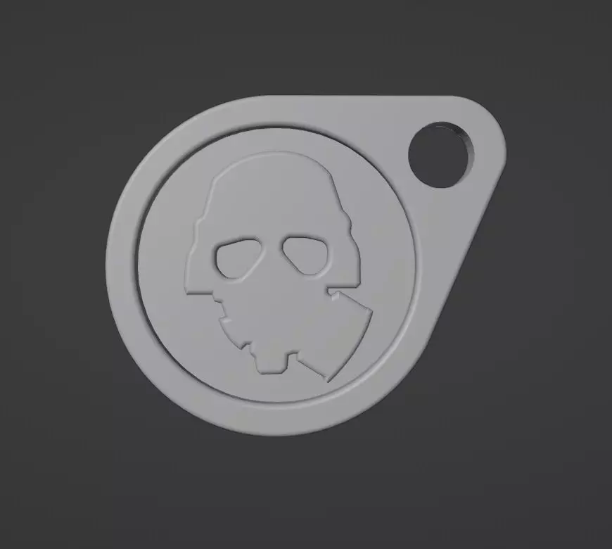 KEY CHAIN - ADRIAN SHEPARD OPPOSING FORCE 3D print model
