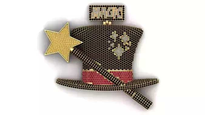 Magical Cap Pendant 3D print model