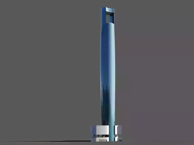 Ciel Tower - Dubai marina 3D model
