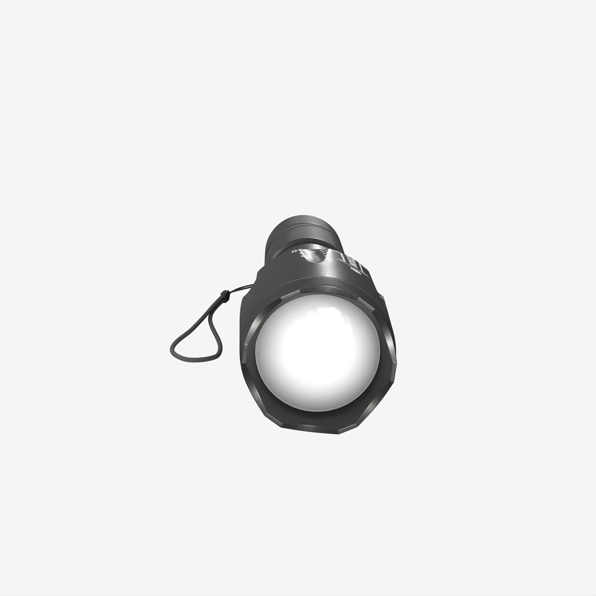 Flashlight 3D model_11
