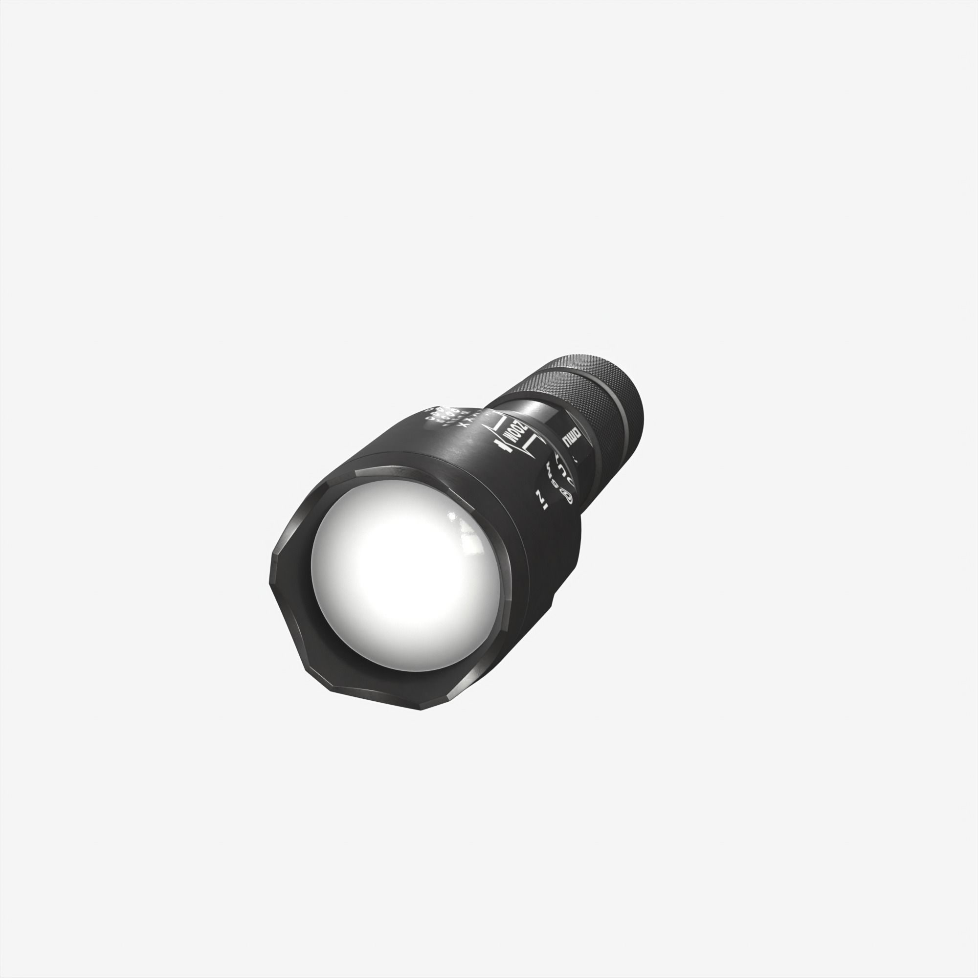 Flashlight 3D model_10