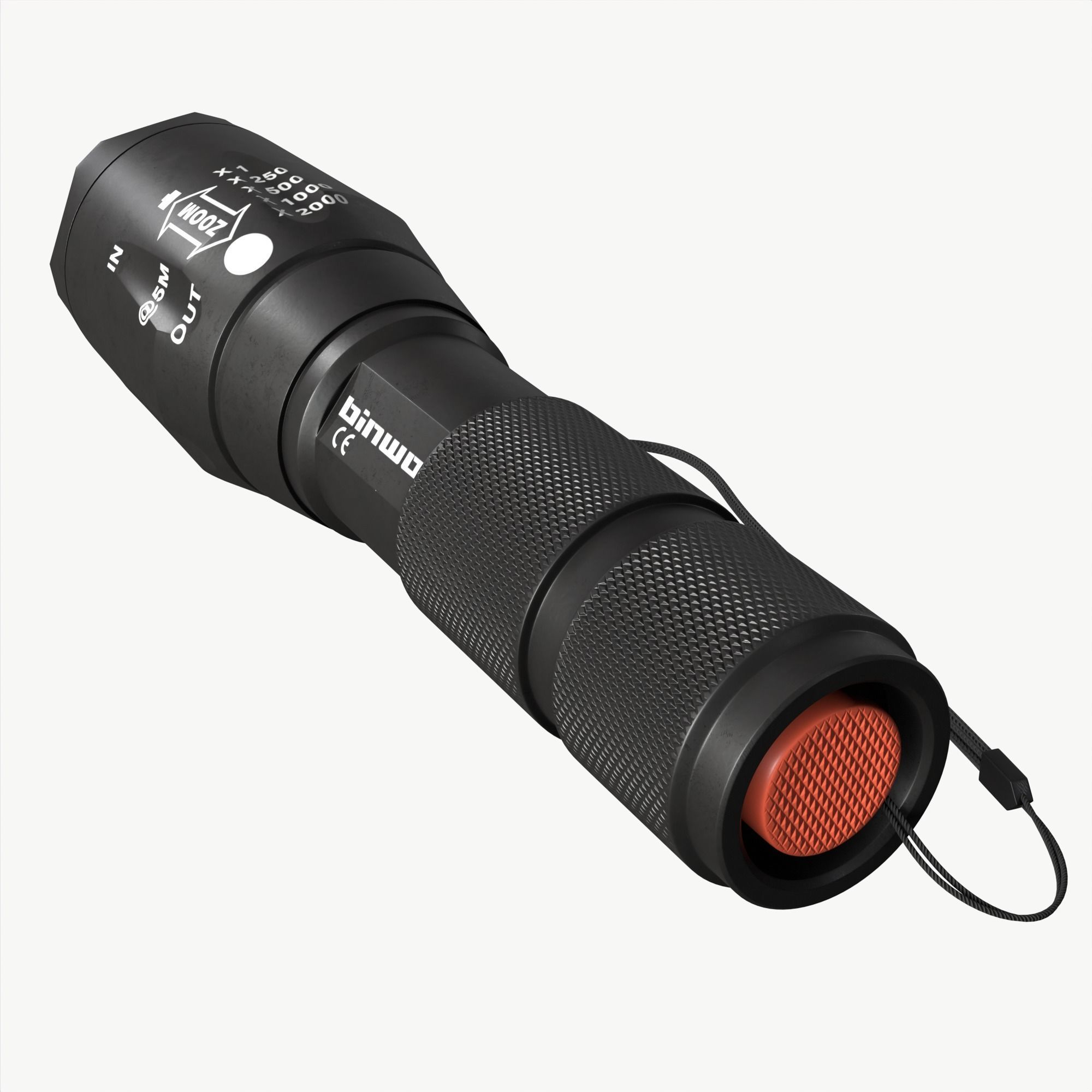 Flashlight 3D model_1