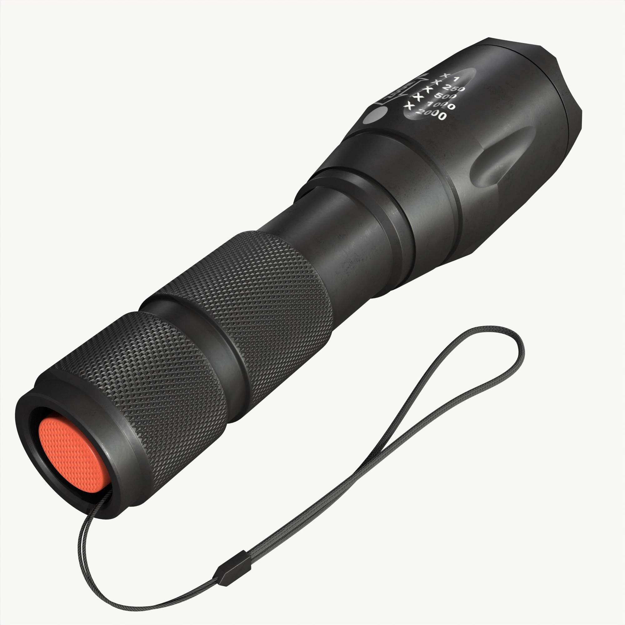 Flashlight 3D model_2