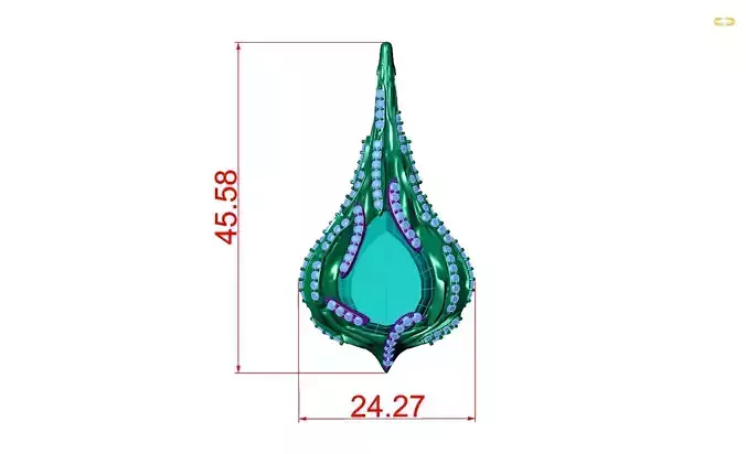 pendant 06 3D print model