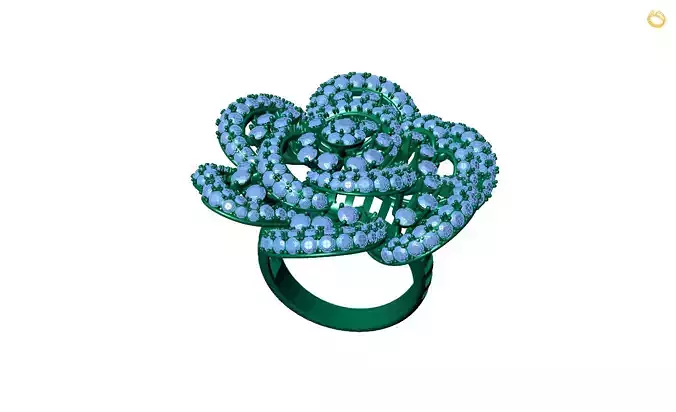 Rings LV 3D print model
