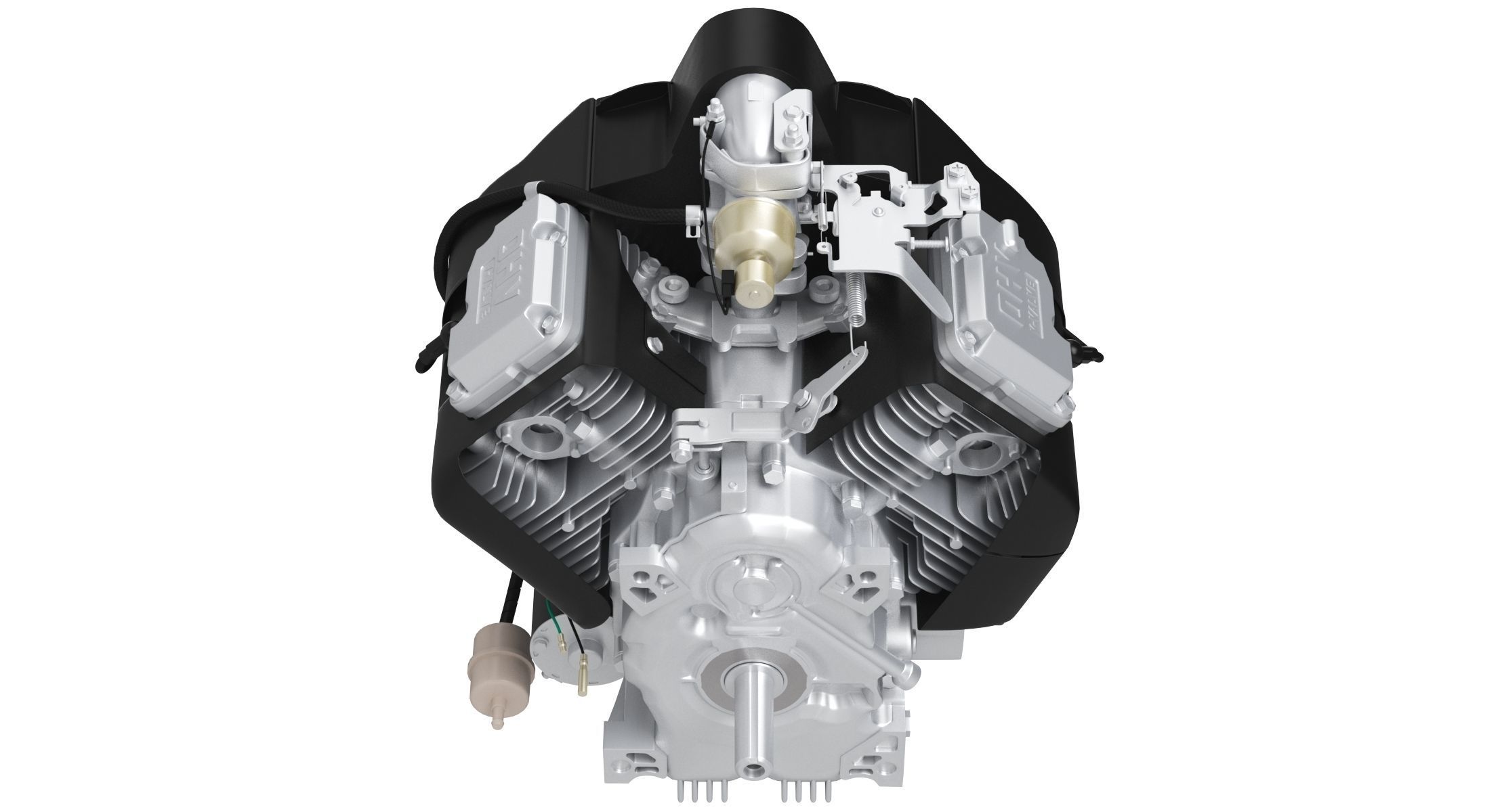Kawasaki FR730V Four-Stroke Engine 3D model_11