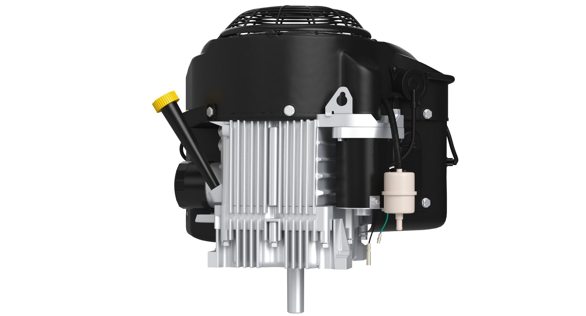 Kawasaki FR730V Four-Stroke Engine 3D model_4