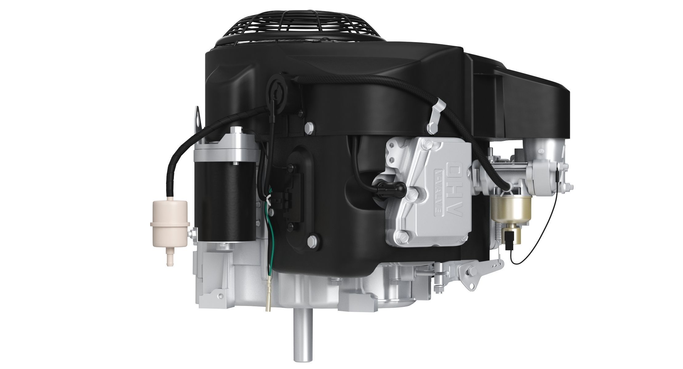 Kawasaki FR730V Four-Stroke Engine 3D model_7