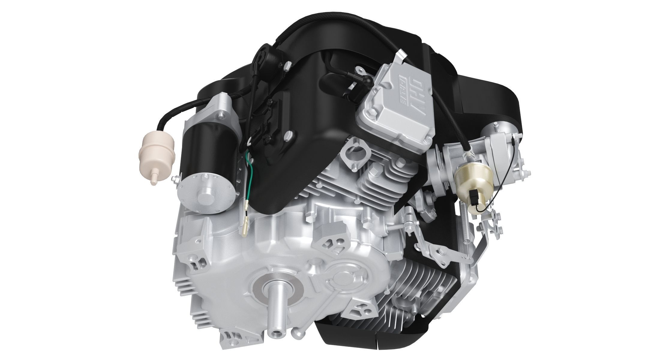 Kawasaki FR730V Four-Stroke Engine 3D model_3