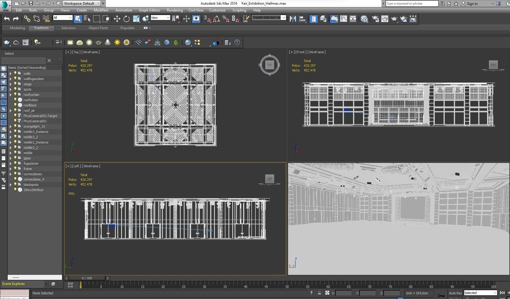 Fair Exhibition Hall 3D model_21